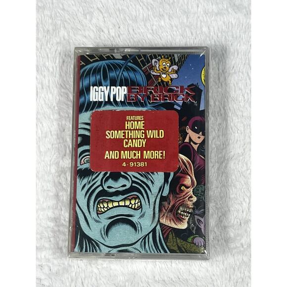 Brick by Brick by Iggy Pop (Cassette Tape, 1990, Virgin, USA) New/Sealed - Picture 1 of 15